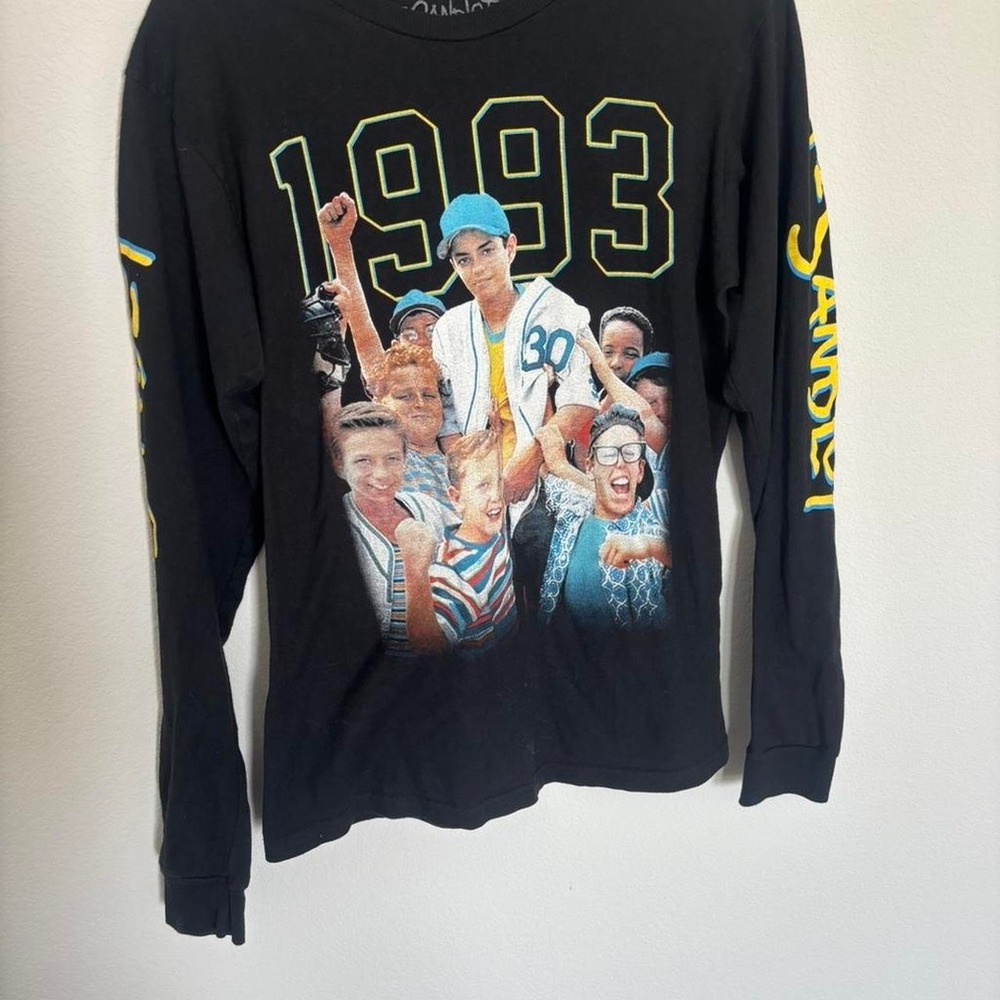 The Sandlot black long sleeve shirt Size S